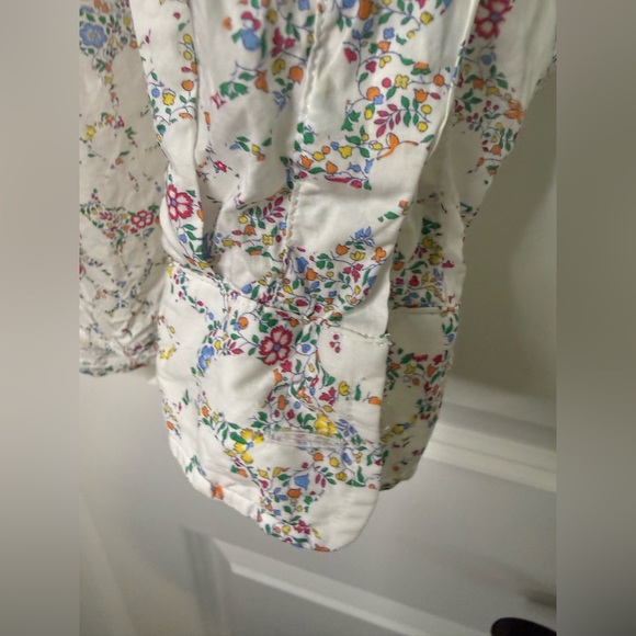 Frank & Eileen Classic Button Down Tiny Floral Long-Sleeve Shirt Oxford Large - Picture 4 of 7